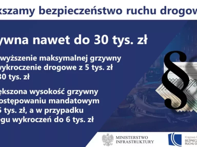 Maksymalna grzywna 30 tys. zł